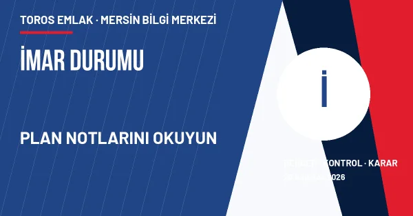 İmar durumu belgesindeki plan notları ve yapı koşulları açıklama görseli