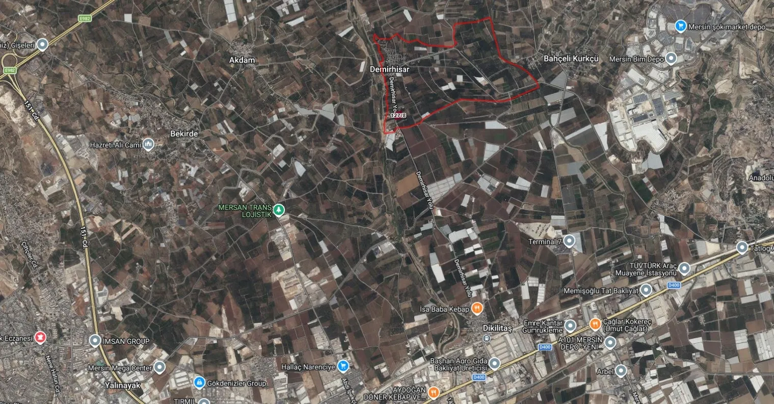 TOROS EMLAK'TAN DEMİRHİSARDA YOL KENARI 8010m2 SATILIK TARLA - fotoğraf 3