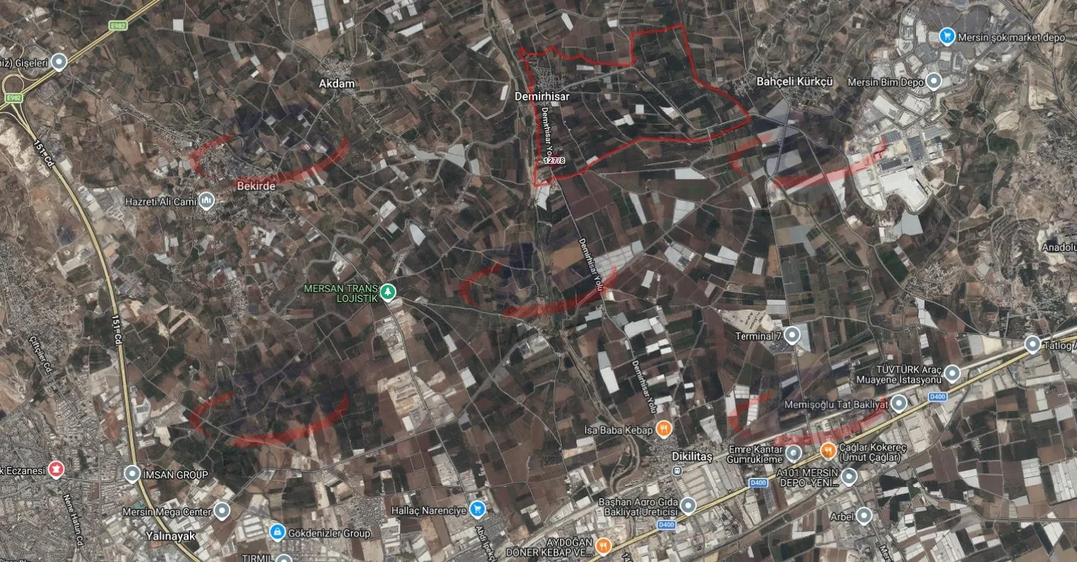 Toros Emlak'tan Demirhisar’da Yol Kenarı 8010 m² Satılık Tarla - fotoğraf 3