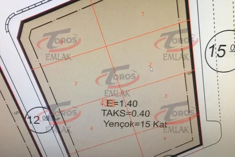Toros Emlak'tan Mevlana Mah Tic+konut 1.40e 1.568 m² Satılık Arsa - fotoğraf 9