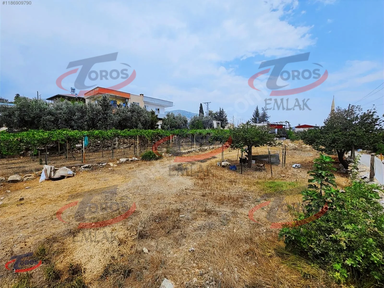 Toros Emlak'tan Kerimler'de 903 m² Villalık Arsa - fotoğraf 3